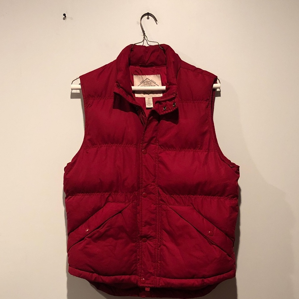 St. John’s Bay Red Puffer Vest